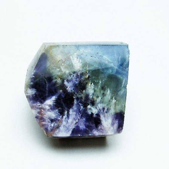 エンジェルフェザー フローライト 原石[T41-1403]