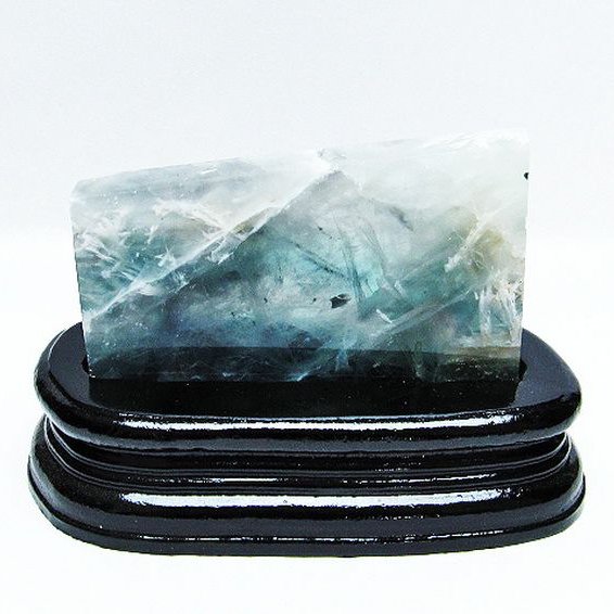 エンジェルフェザー フローライト 原石 [t41-1466]