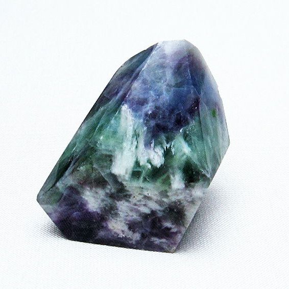 エンジェルフェザー フローライト 原石 [t41-1528]