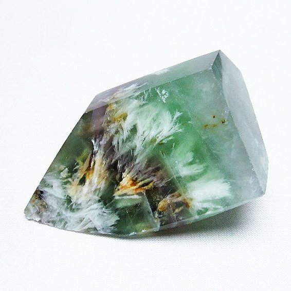 エンジェルフェザー フローライト 原石[T41-1580]