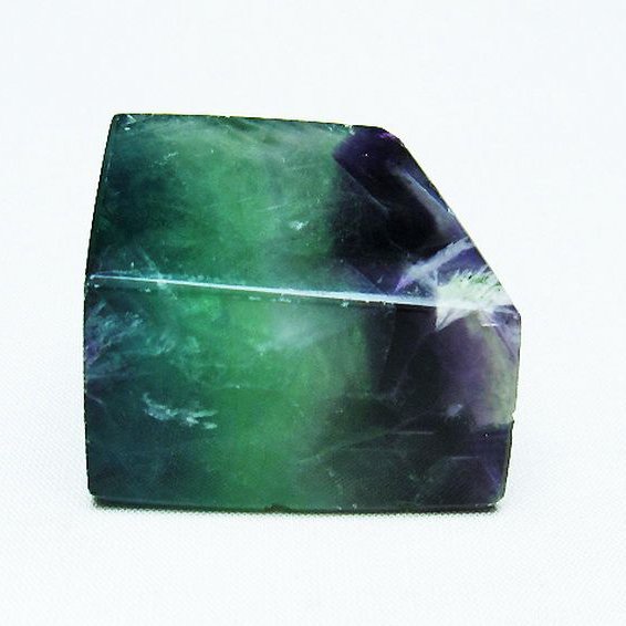 エンジェルフェザー フローライト 原石 [t41-1674]