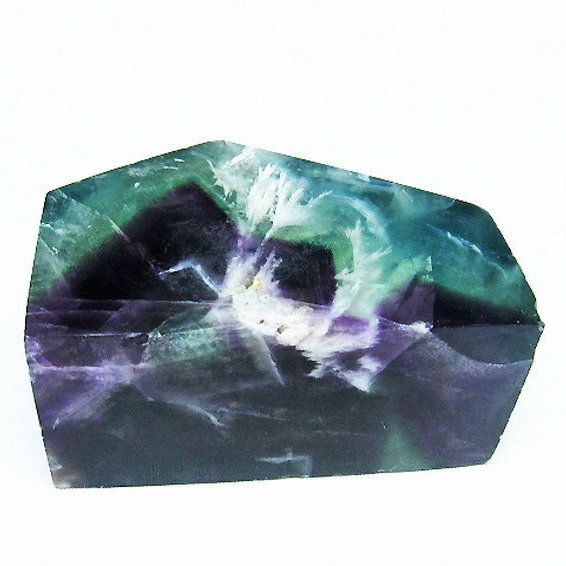 エンジェルフェザー フローライト 原石[T41-1714]