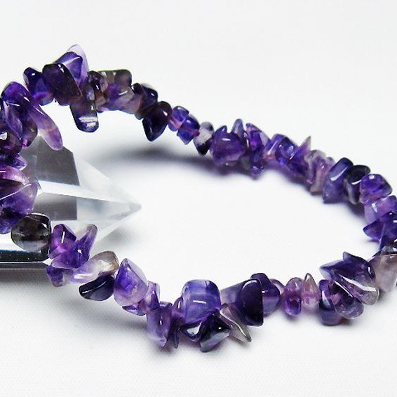 アメジスト ブレスレット [T410-1870]