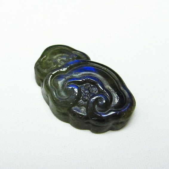 ラブラドライトタンブル[T412-1857]