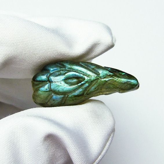 ラブラドライトタンブル[T412-1875]