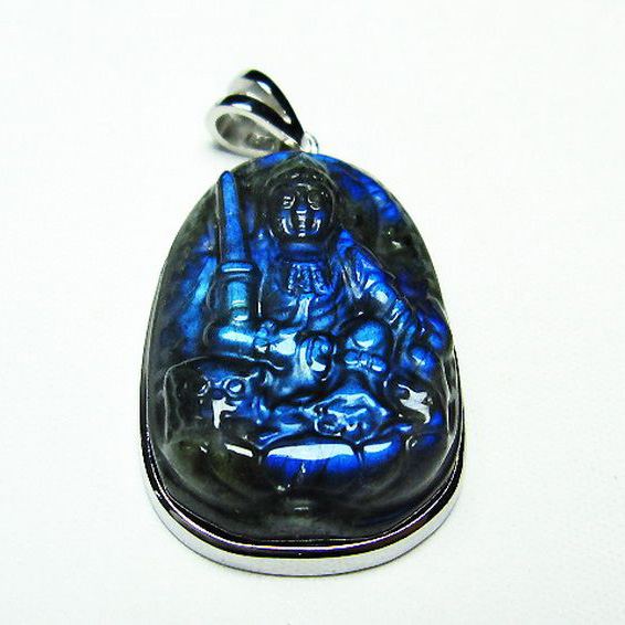 ラブラドライト  ペンダント [T412-1962]