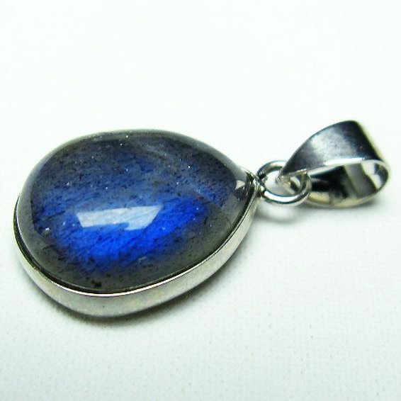 ラブラドライト ペンダント [T413-3572]