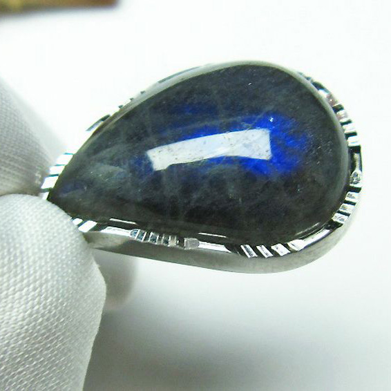 ラブラドライト ペンダント [T413-3799]