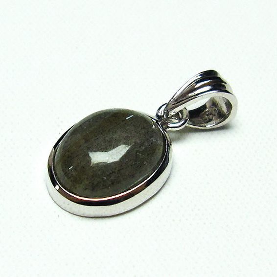 ラブラドライト ペンダント [T413-3959]