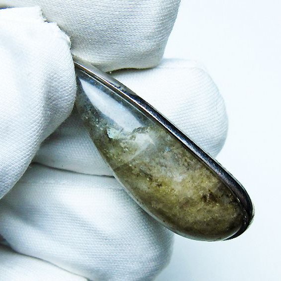 ラブラドライト ペンダント [T413-4094]