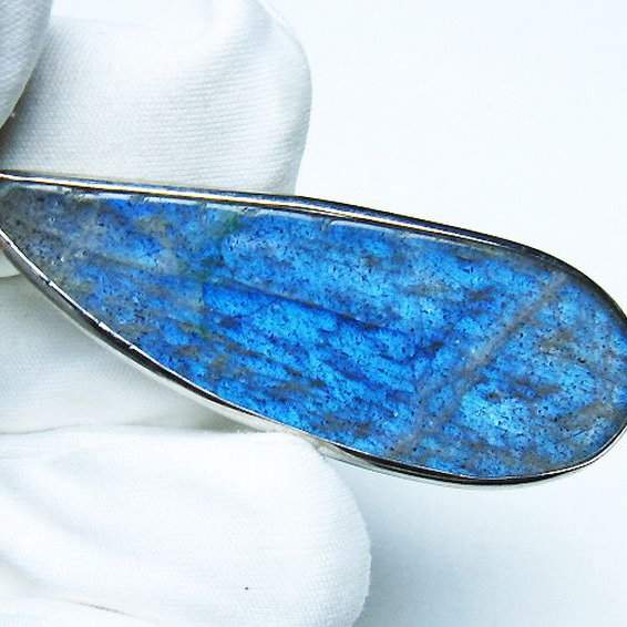 ラブラドライト ペンダント [T413-4157]