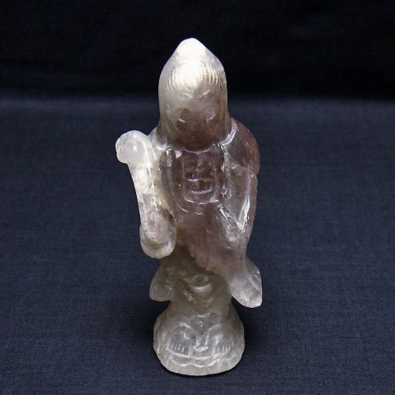 アメジスト 観音 置物[T42-540]