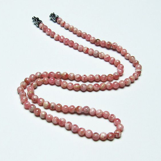 インカローズ ロードクロサイト ネックレス 4mm [T423-1628]