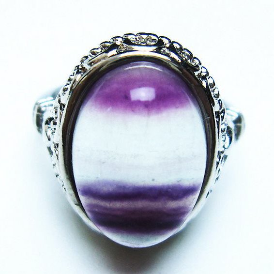 フローライト 指輪 (14号)[T426-7846]