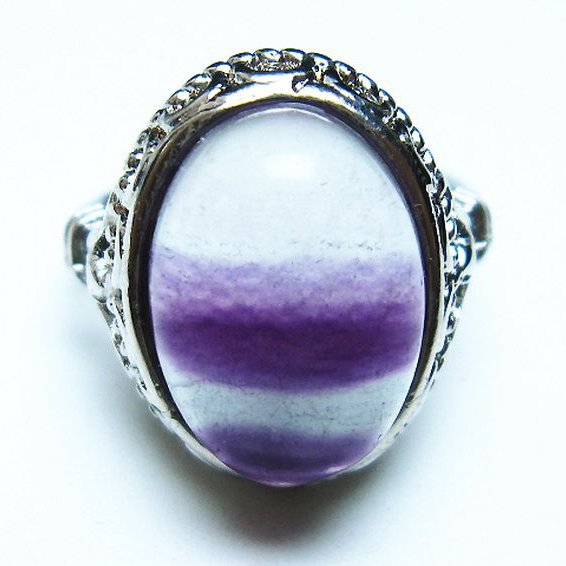 フローライト 指輪 (12号)[T426-7848]