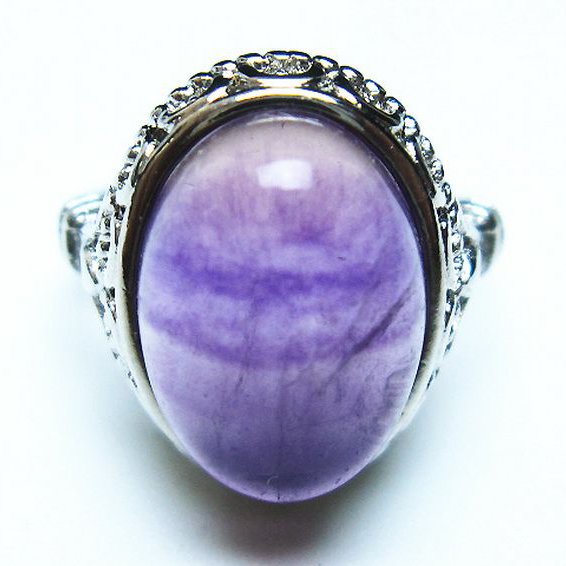 フローライト 指輪 (13号)[T426-7850]