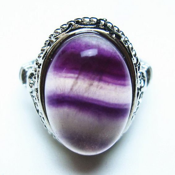 フローライト 指輪 (11号)[T426-7865]