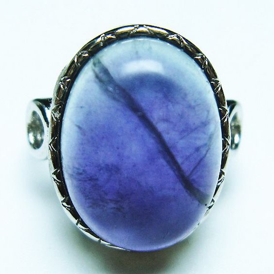 フローライト 指輪 (12号)[T426-7966]