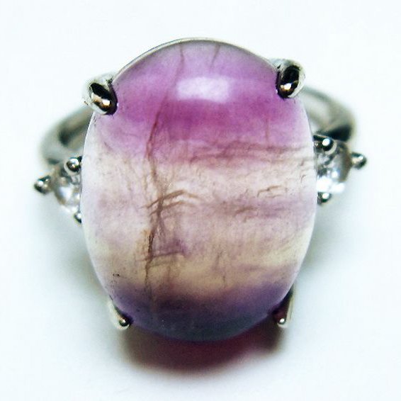 フローライト 指輪 (17号)[T426-8394]