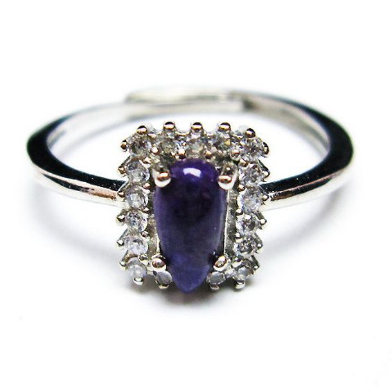 スギライト 指輪 (16号)[T427-4119]