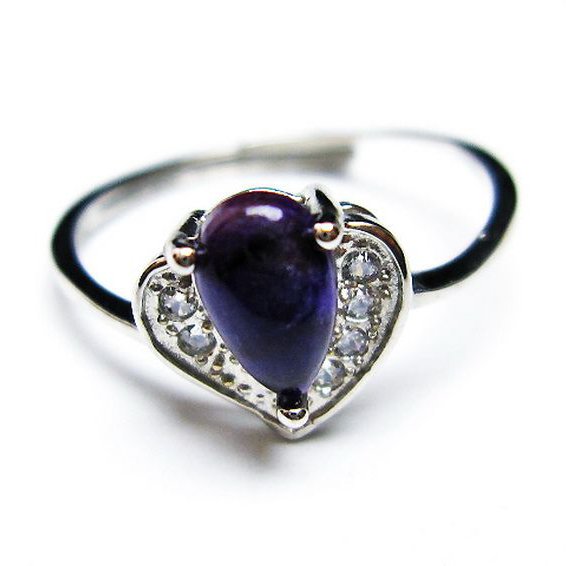 スギライト 指輪 (16号)[T427-4140]