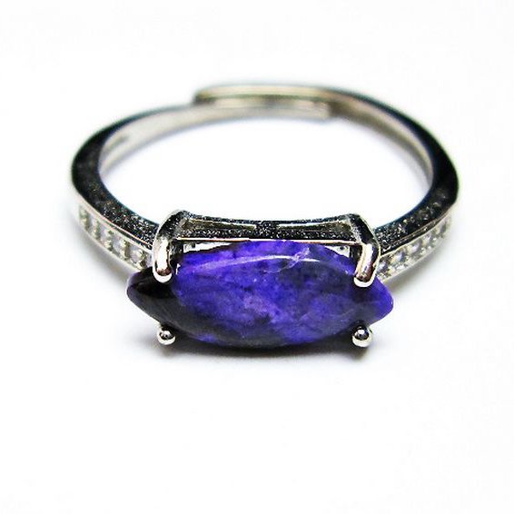 スギライト 指輪 (16号)[T427-4199]