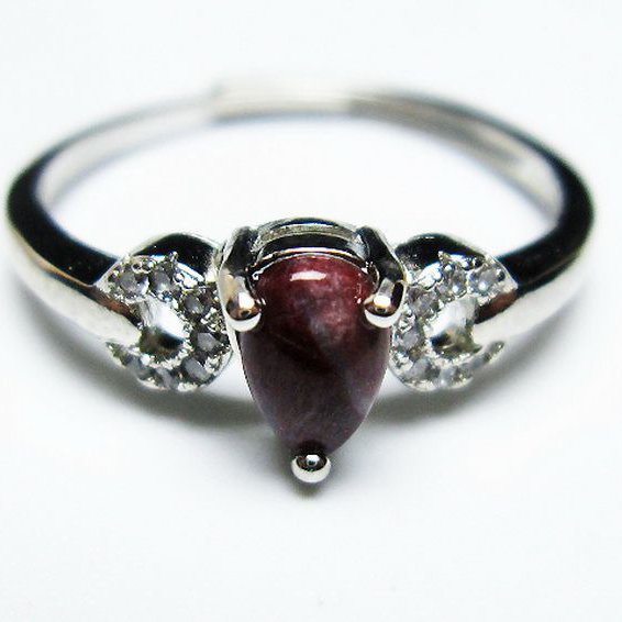 スギライト 指輪 (21号)[T427-4483]