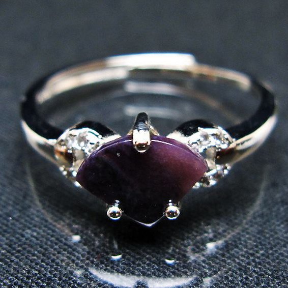 スギライト 指輪 (21号)[T427-4618]