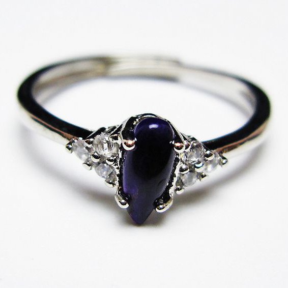 スギライト 指輪 (17号)[T427-4807]