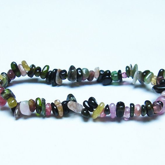 ミックスカラートルマリン ブレスレット [T429-746]