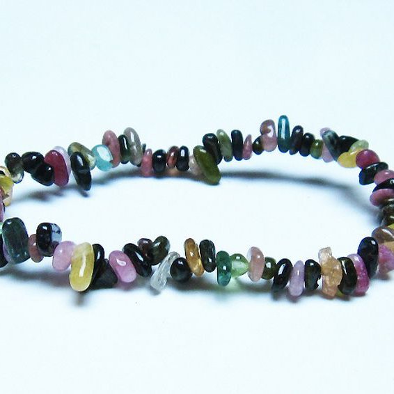 ミックスカラートルマリン ブレスレット [T429-748]