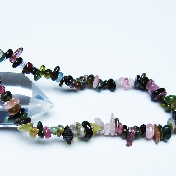 ミックスカラートルマリン ブレスレット [T429-984]