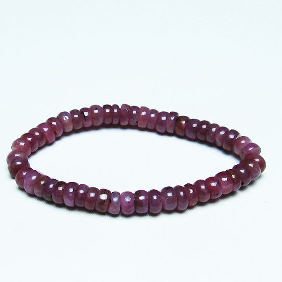 ルビー ブレスレット 8mm [T430-4567]