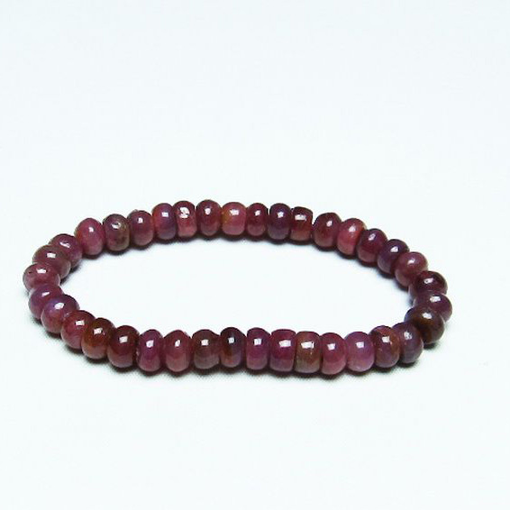 ルビー ブレスレット 8mm [T430-4584]