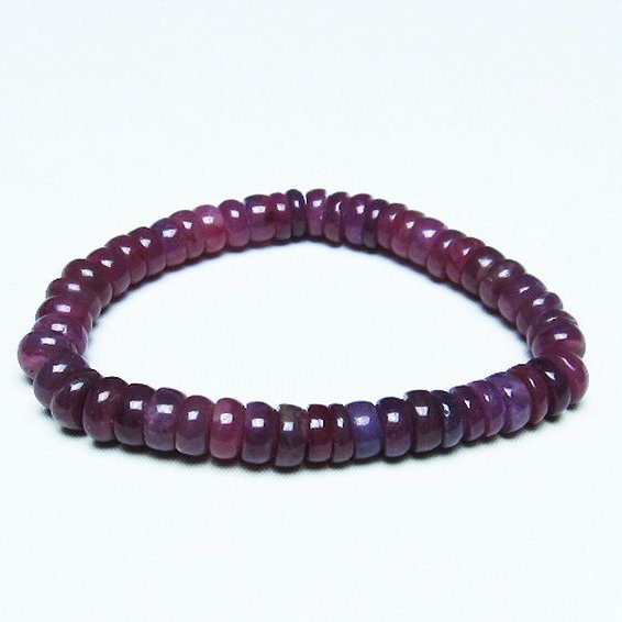 ルビー ブレスレット  9mm [T430-4722]