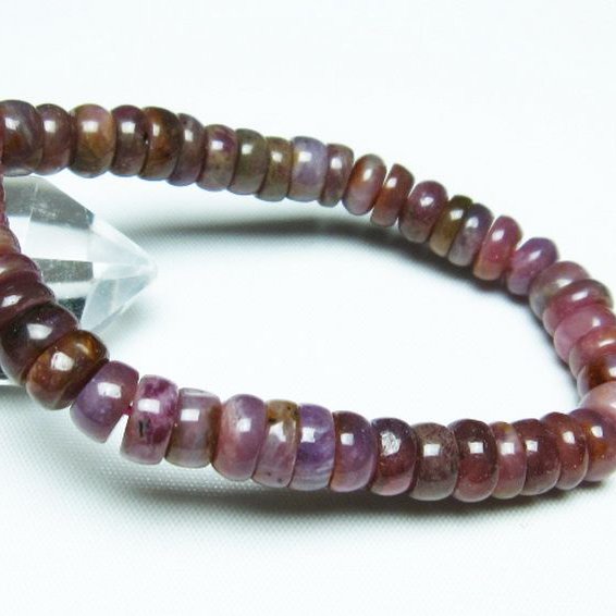 ルビー ブレスレット 9mm [T430-4746]