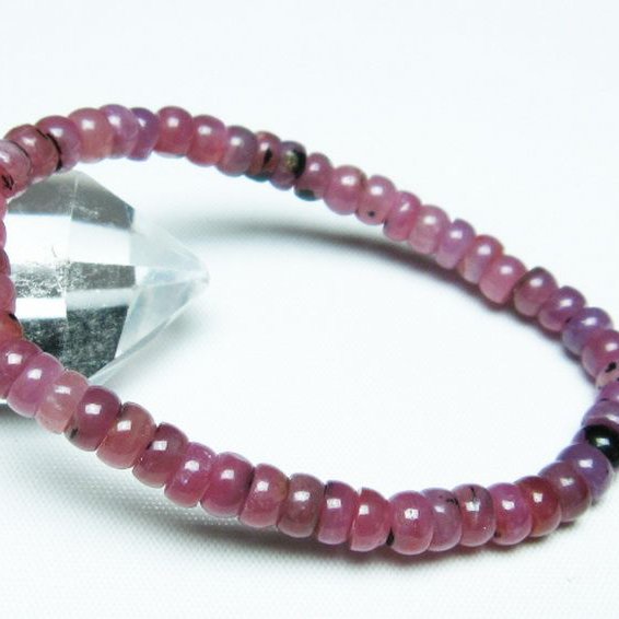 ルビー ブレスレット 6mm [T430-4770]