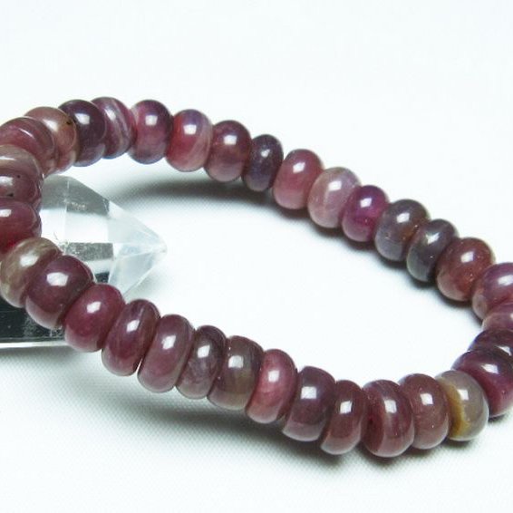 ルビー ブレスレット 9mm [T430-4795]