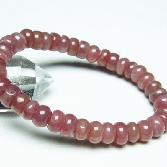 ルビー ブレスレット 9mm [T430-4796]