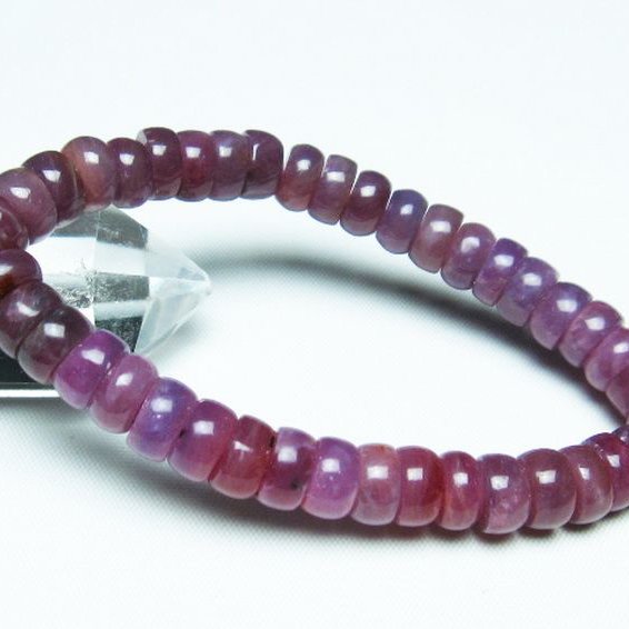 ルビー ブレスレット 9mm [T430-4830]