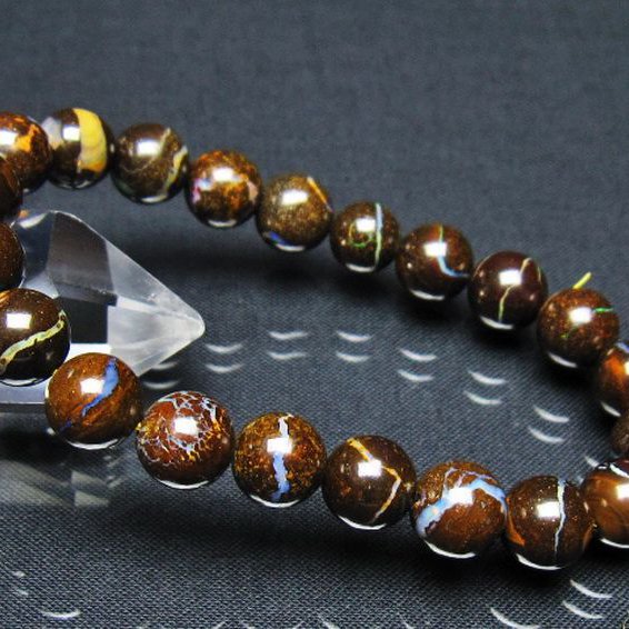 アイアンオパール  ブレスレット 10mm [t435-8146]