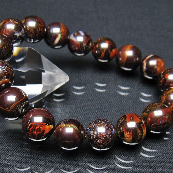 アイアンオパール  ブレスレット 11mm [t435-8150]