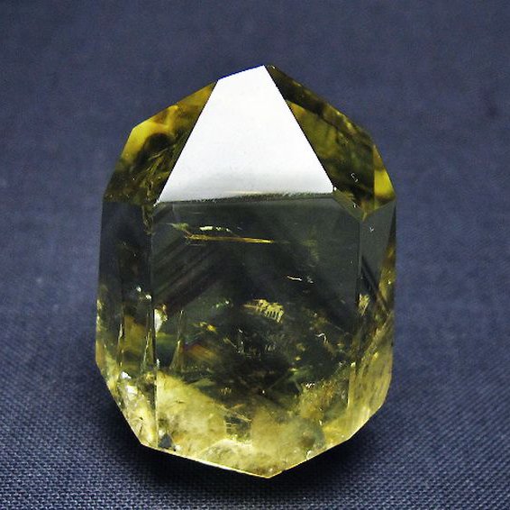 虹入り シトリンファントム 原石[T436-3063]