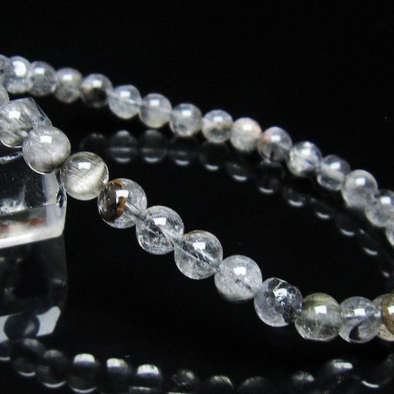 放射プラチナルチル ブレスレット 6mm [t437-2270]