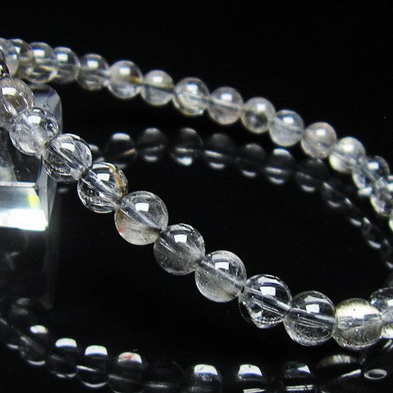 放射プラチナルチル ブレスレット 6mm [t437-2275]