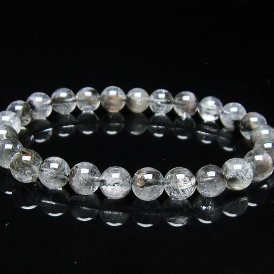 放射プラチナルチル ブレスレット 7mm [T437-2308]