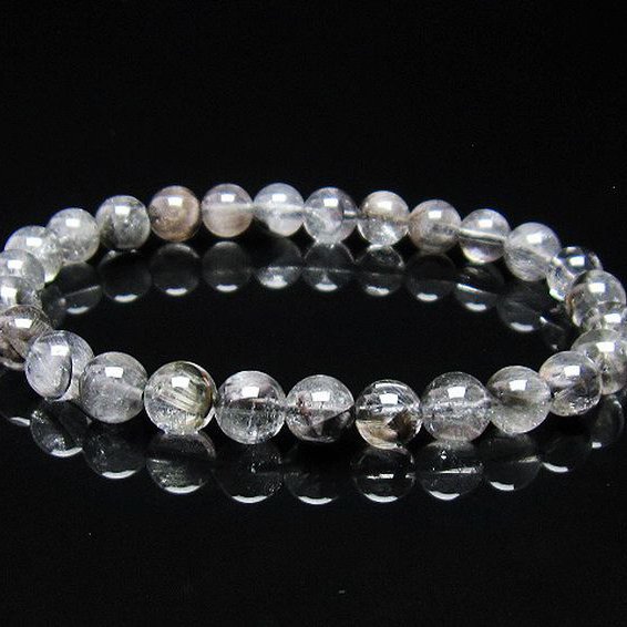放射プラチナルチル ブレスレット 7mm [T437-2371]