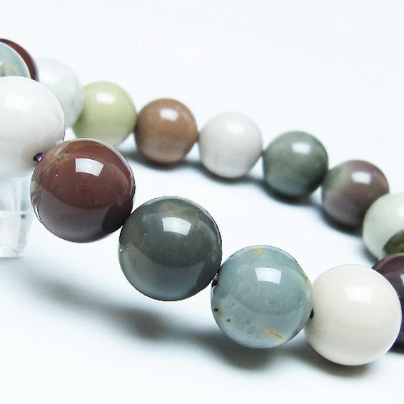 アゲート ブレスレット 14mm [T439-1458]