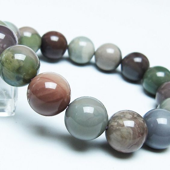 アゲート ブレスレット 14mm [T439-1523]