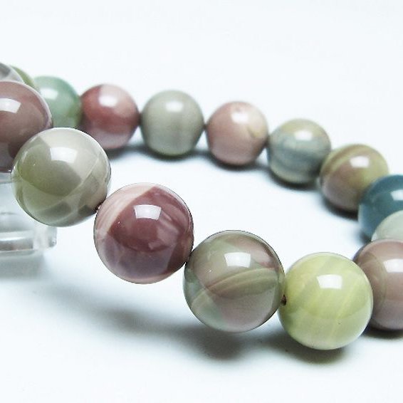 アゲート ブレスレット 14mm [T439-1524]